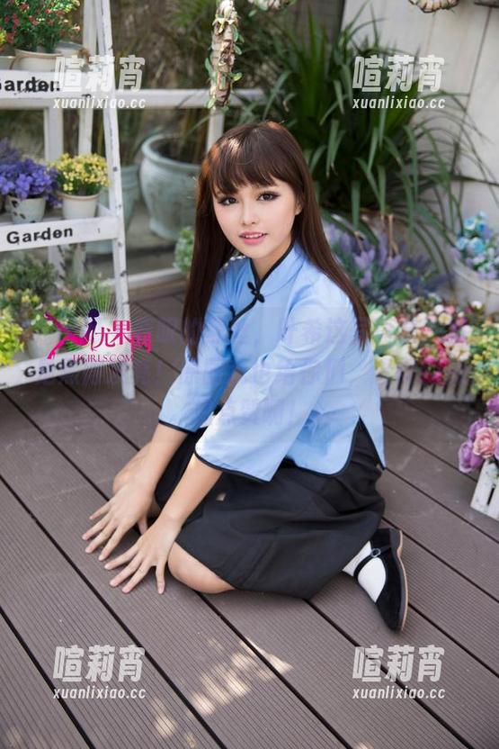 尤果网-叶希 尤果网 - 养眼的黑丝,叶希这写真集,真是黑得发亮!原图我也给你们,看得我都想点赞啊!