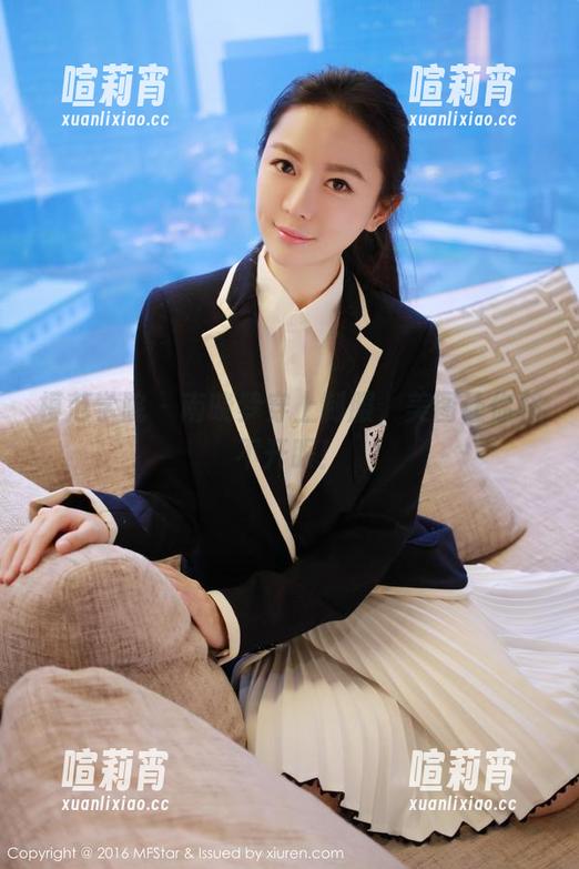 模范学院-南晓梦 模范学院 - 南晓梦穿上制服,美图让你移不开眼!