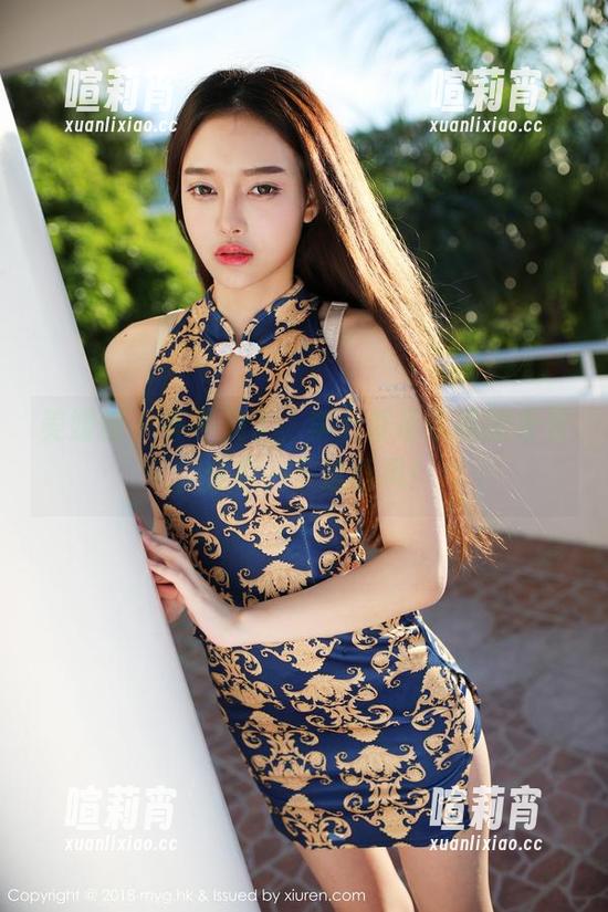 美媛馆-李七喜 美媛馆 - 等不及了,李七喜吊带原图来袭,分享一下这画风!