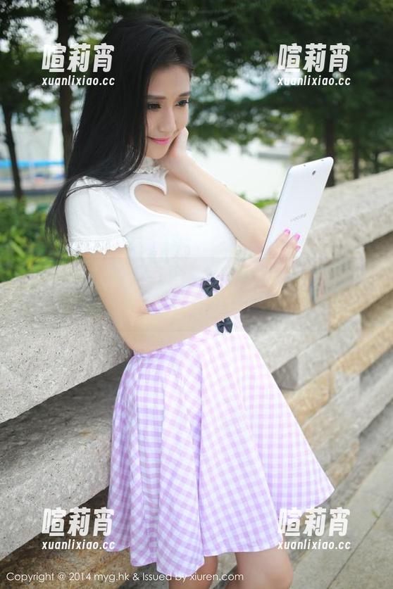 美媛馆-潘娇娇 美媛馆 - 潘娇娇短裙合集:衣服虽少,但乐趣立马翻倍!