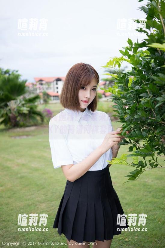 魅妍社 - 人间腿精！赶紧来欣赏陈雅漫VICKY的高清网袜套图！