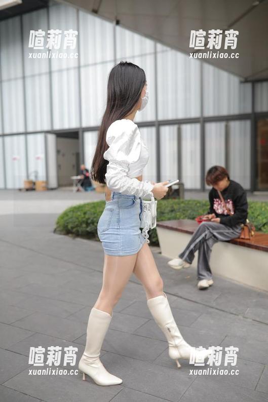 魔镜街拍 魔镜街拍:高跟鞋的热烈宣言,性感套图写真一览无遗