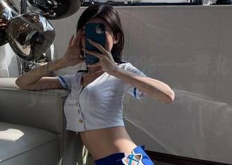 微密圈 – 回头率直逼70%——黎允熙baby的枣红睡裙写真合集